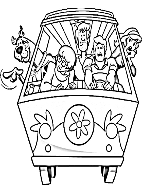 scooby doo coloring pages jpg