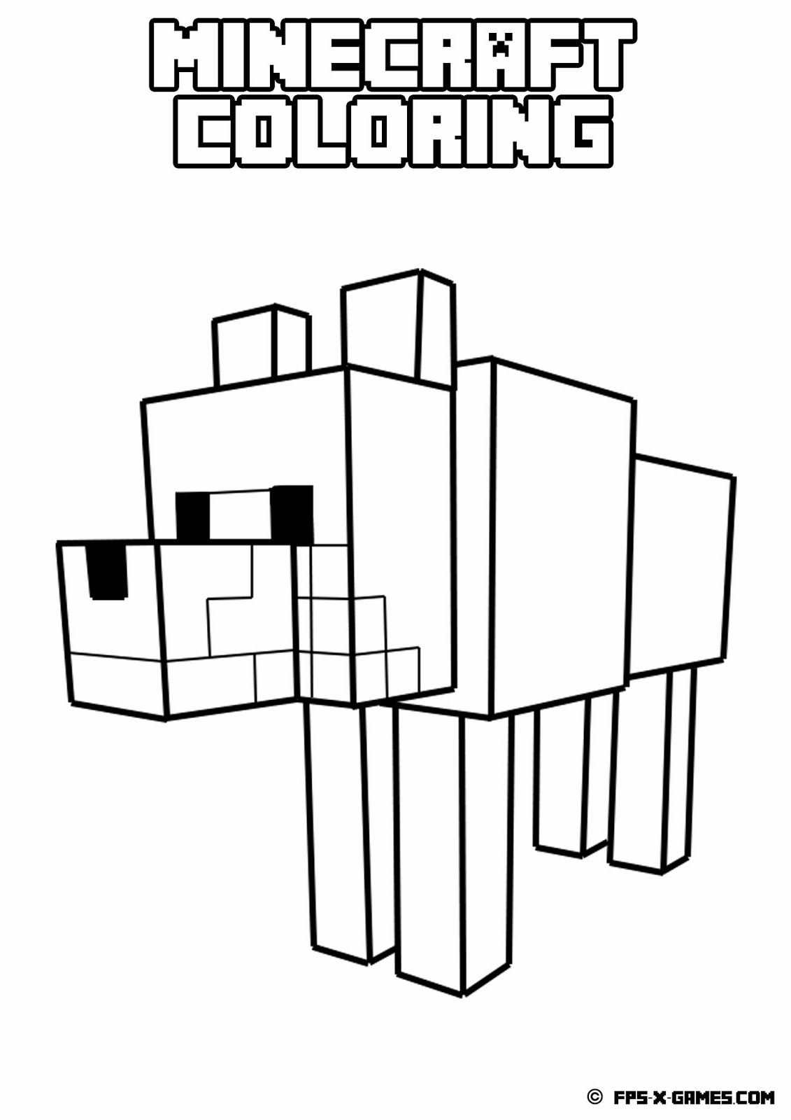 free minecraft coloring pages jpg