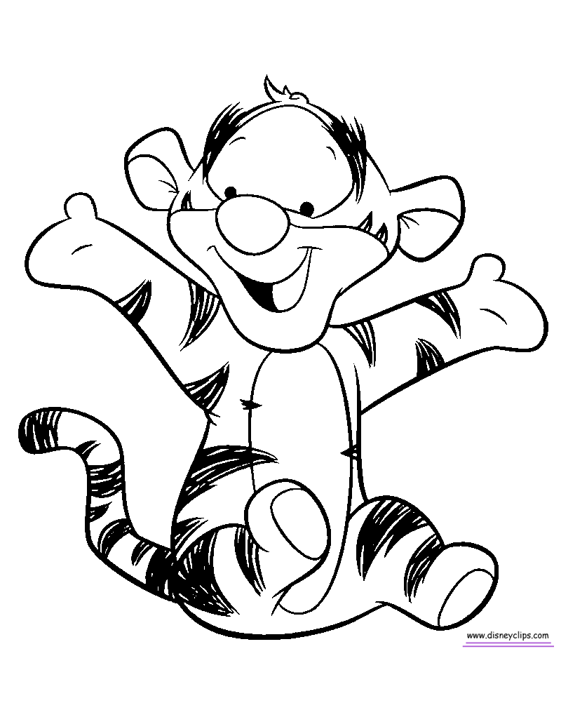 baby tigger coloring gif jpg