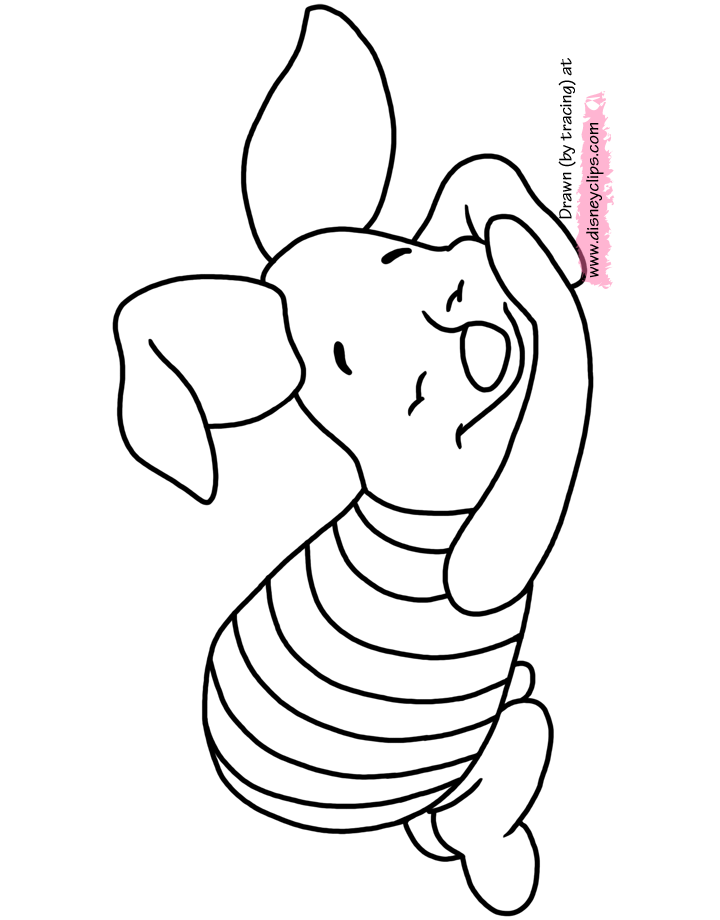 coloring piglet gif jpg