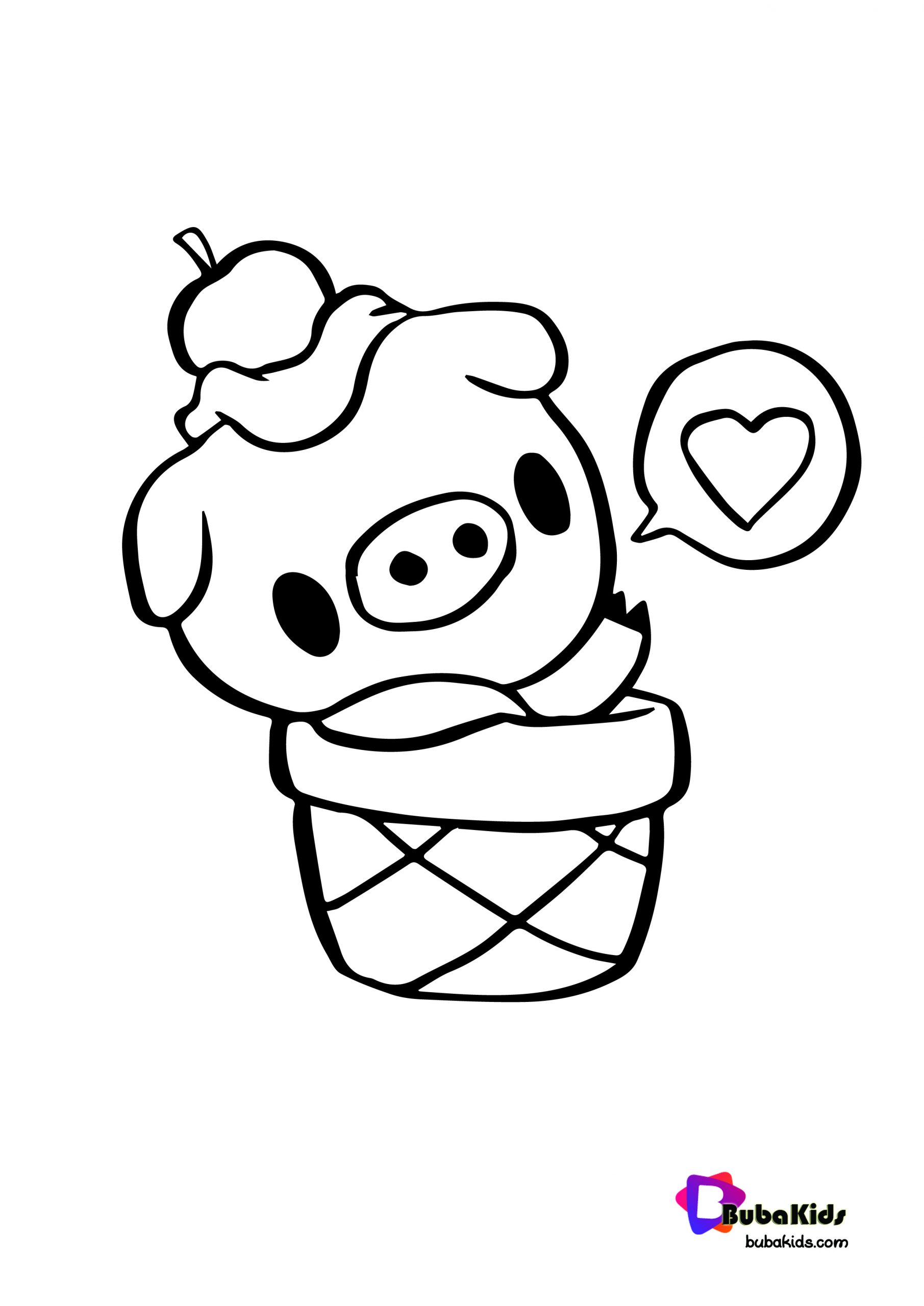 cute pigo the pig coloring page scaled jpg jpg