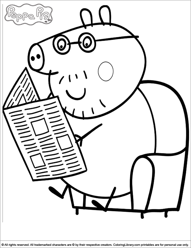 peppa pig coloring page q png jpg