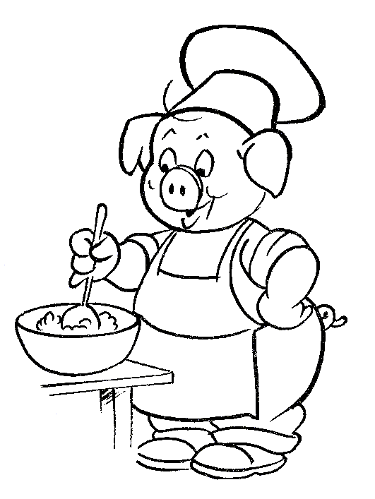 pig animal coloring pages gif jpg