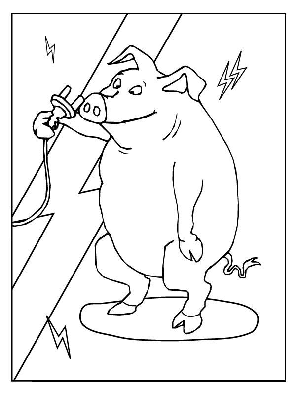 pig coloring pages animals gif printable coloringfree com gif jpg