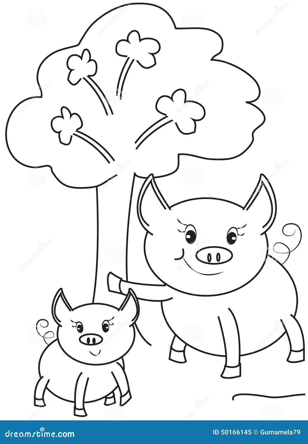 pigs coloring page useful as book kids jpg jpg