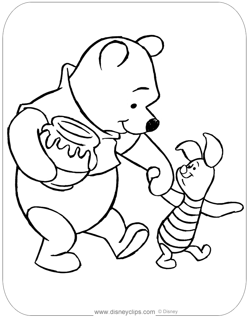 pooh piglet coloring png jpg