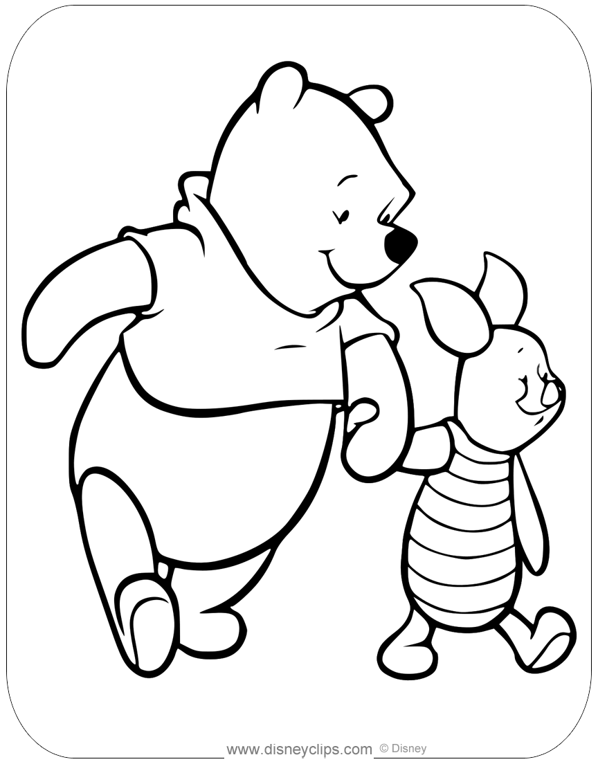 pooh piglet coloring png jpg