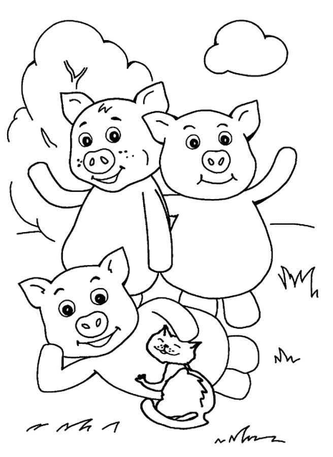 three little pigs coloring pages jpg jpg