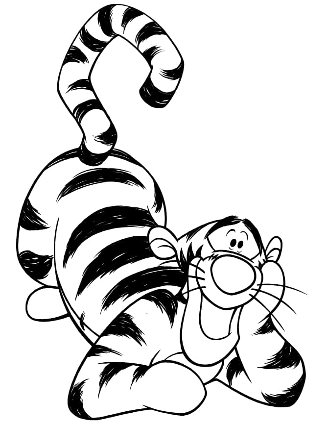 tigger coloring jpeg jpg