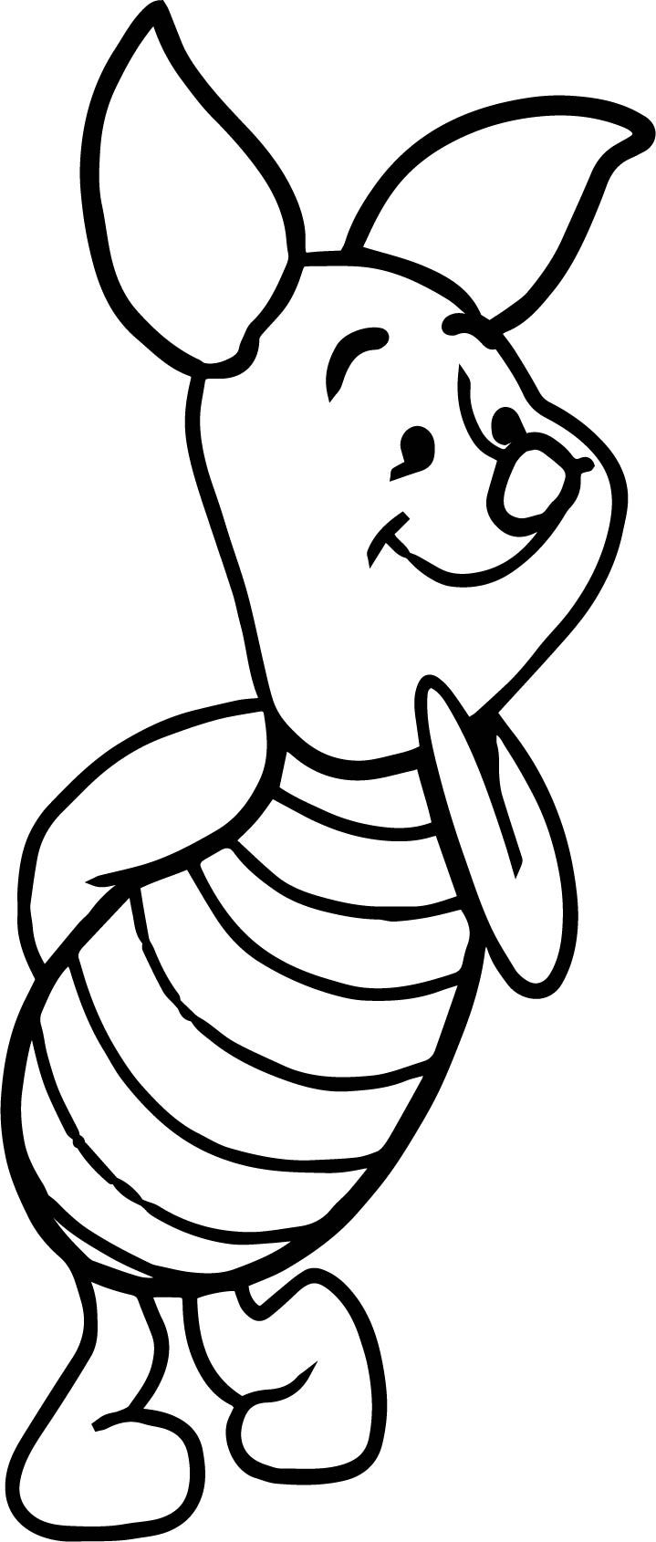 joyful piglet printable coloring pages printable jpg