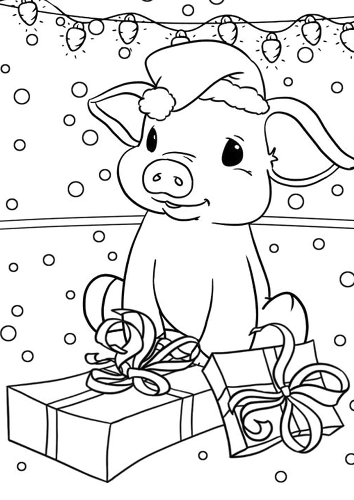 educational cartoon pig coloring pages printable jpg