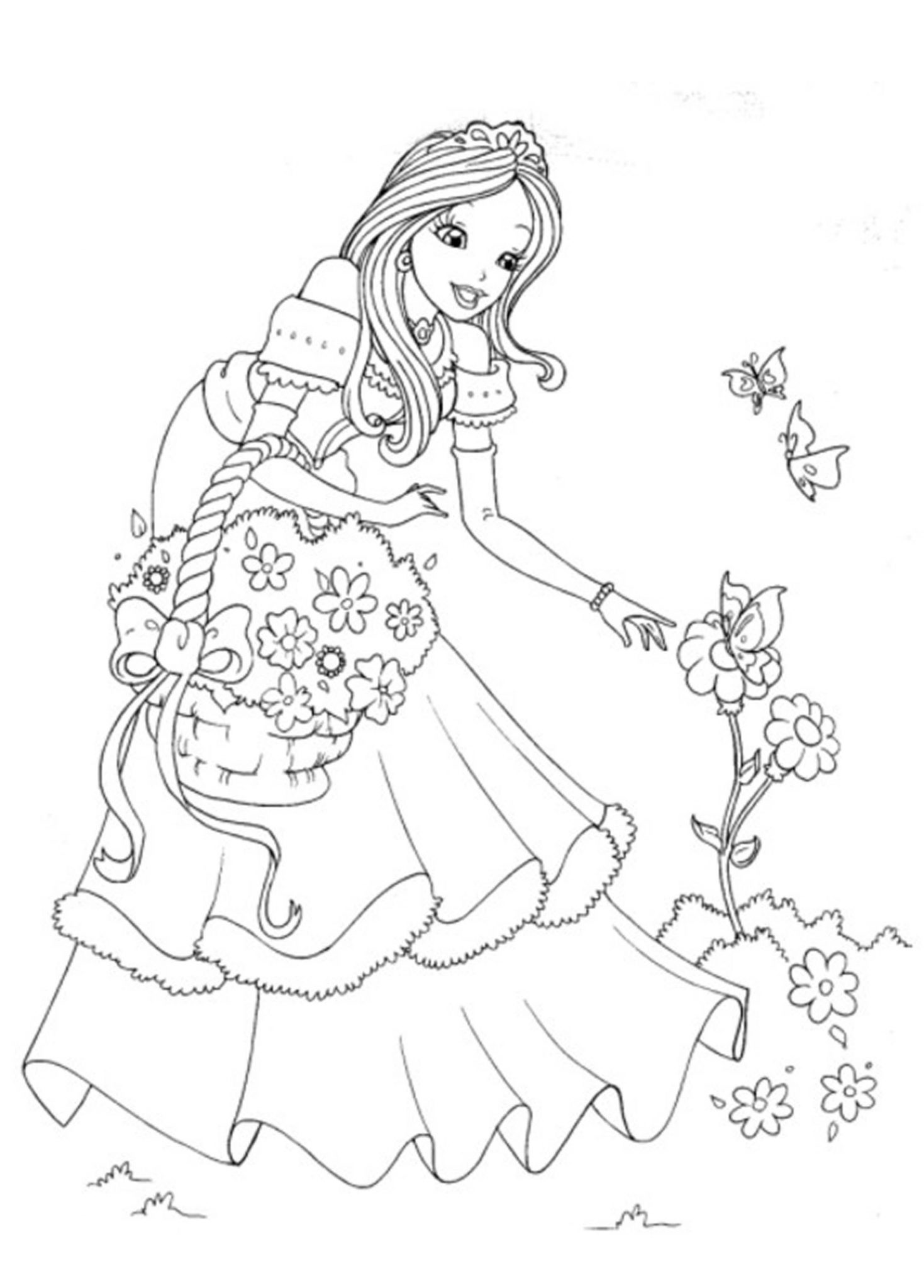 top all princesses coloring pages printable jpg