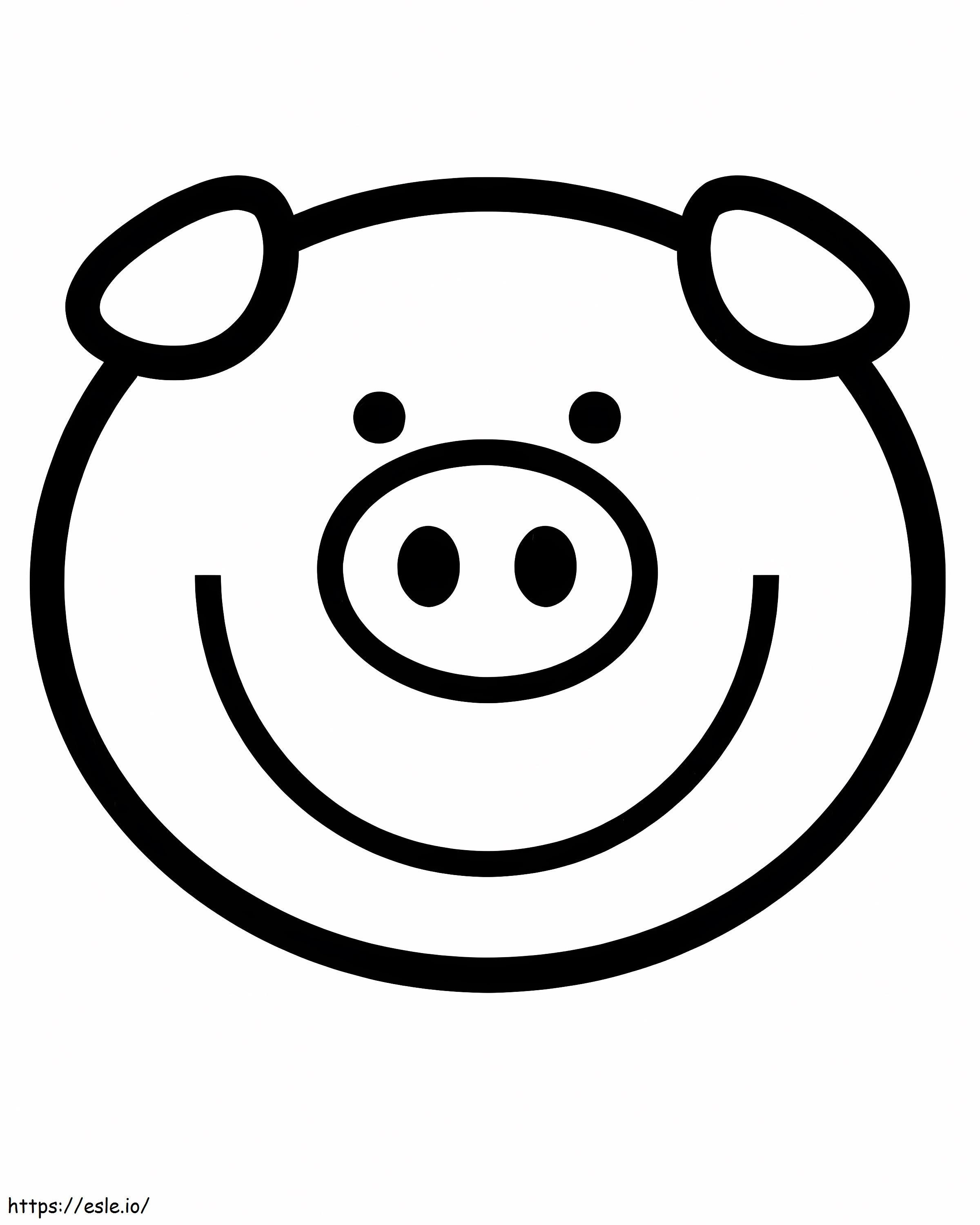 creative pig coloring pictures printable jpg