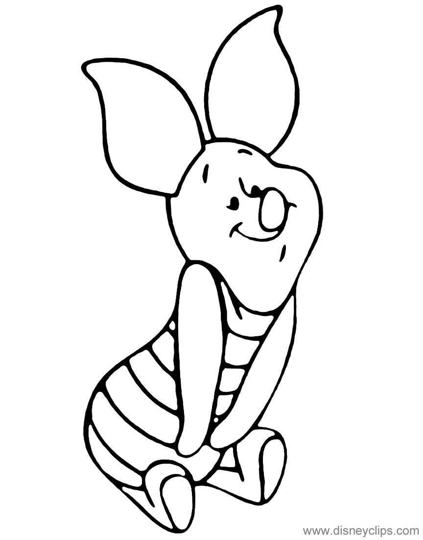 detailed piglet coloring sheets printable jpg