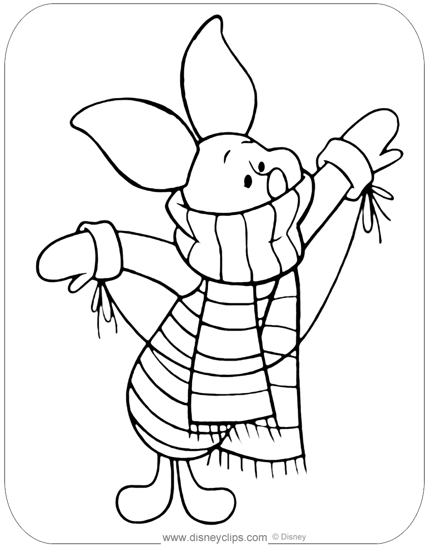 aesthetic piglet coloring sheets printable jpg