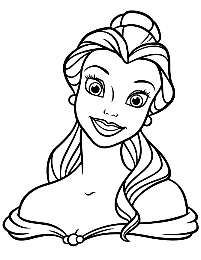 amazing princess drawing for coloring printable jpg