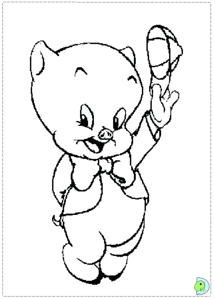 easy simple pig coloring pages printable jpg