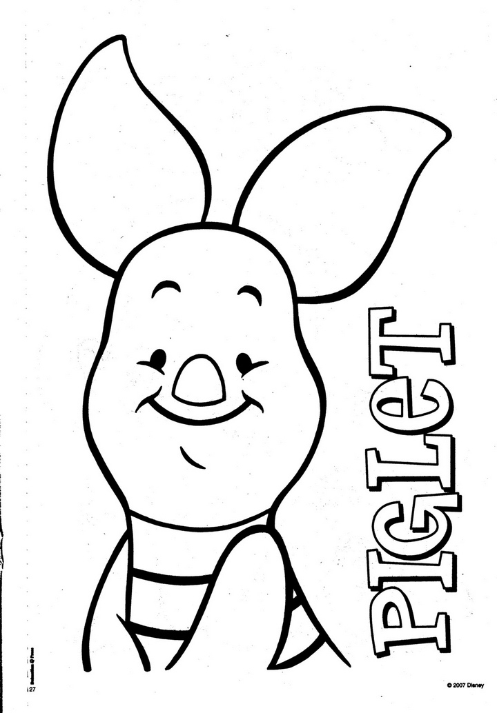 amazing piglet printable coloring pages printable jpg