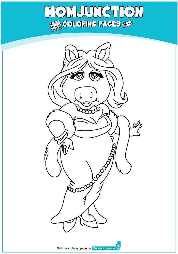 33+ Inspiring Piggy Printable Coloring Pages Unique