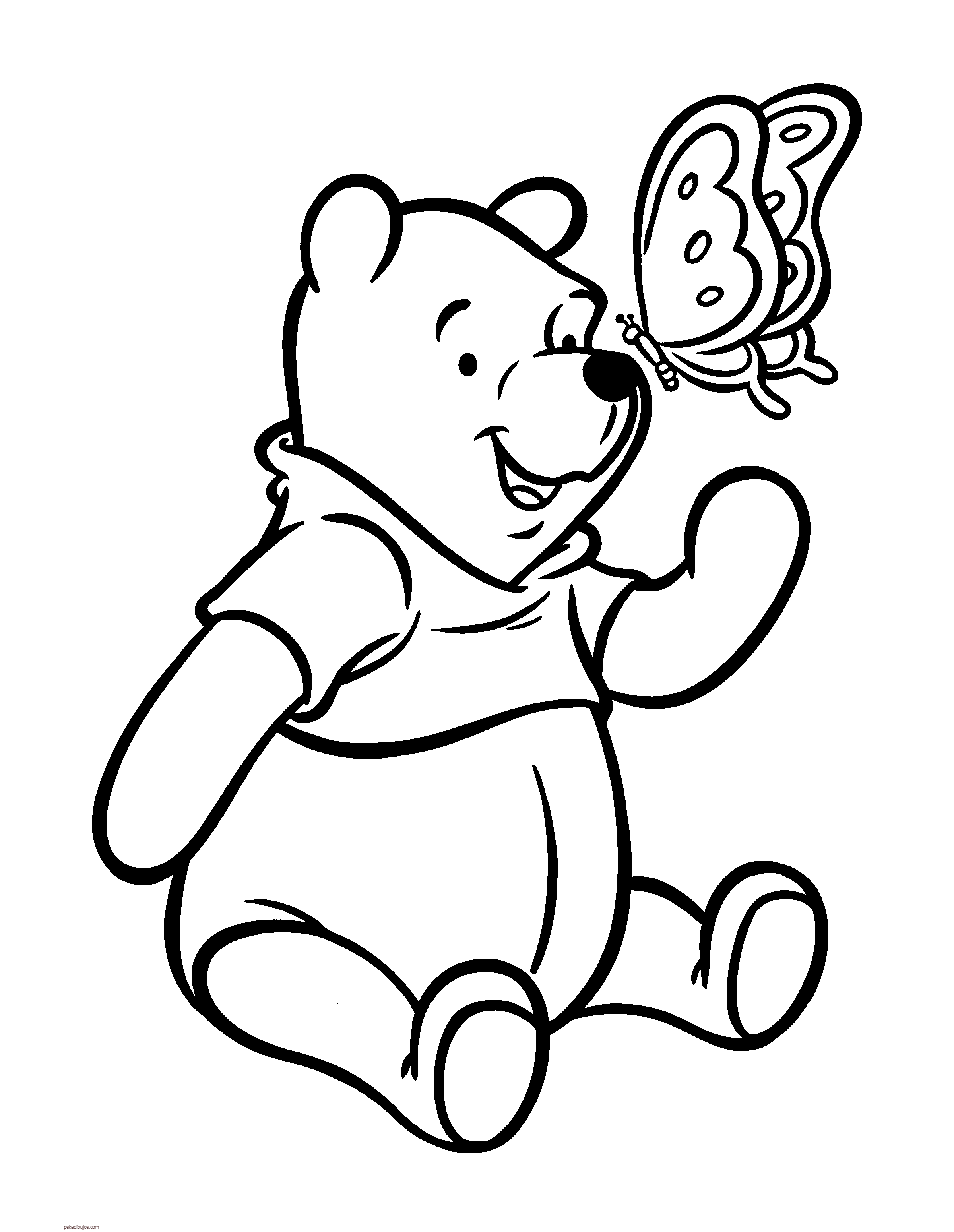 32+ Relaxing Baby Pooh Bear Coloring Pages Inspirational