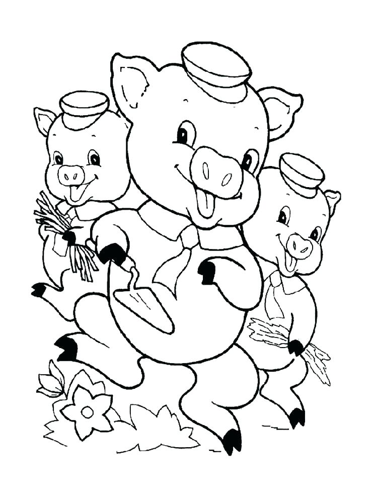 educational cartoon pig coloring pages printable jpg