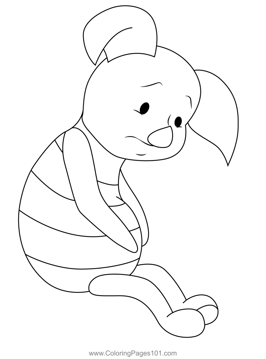 easy piglet coloring sheets printable jpg