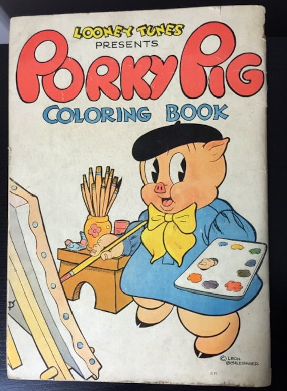 funtastic porky pig coloring pages printable jpg