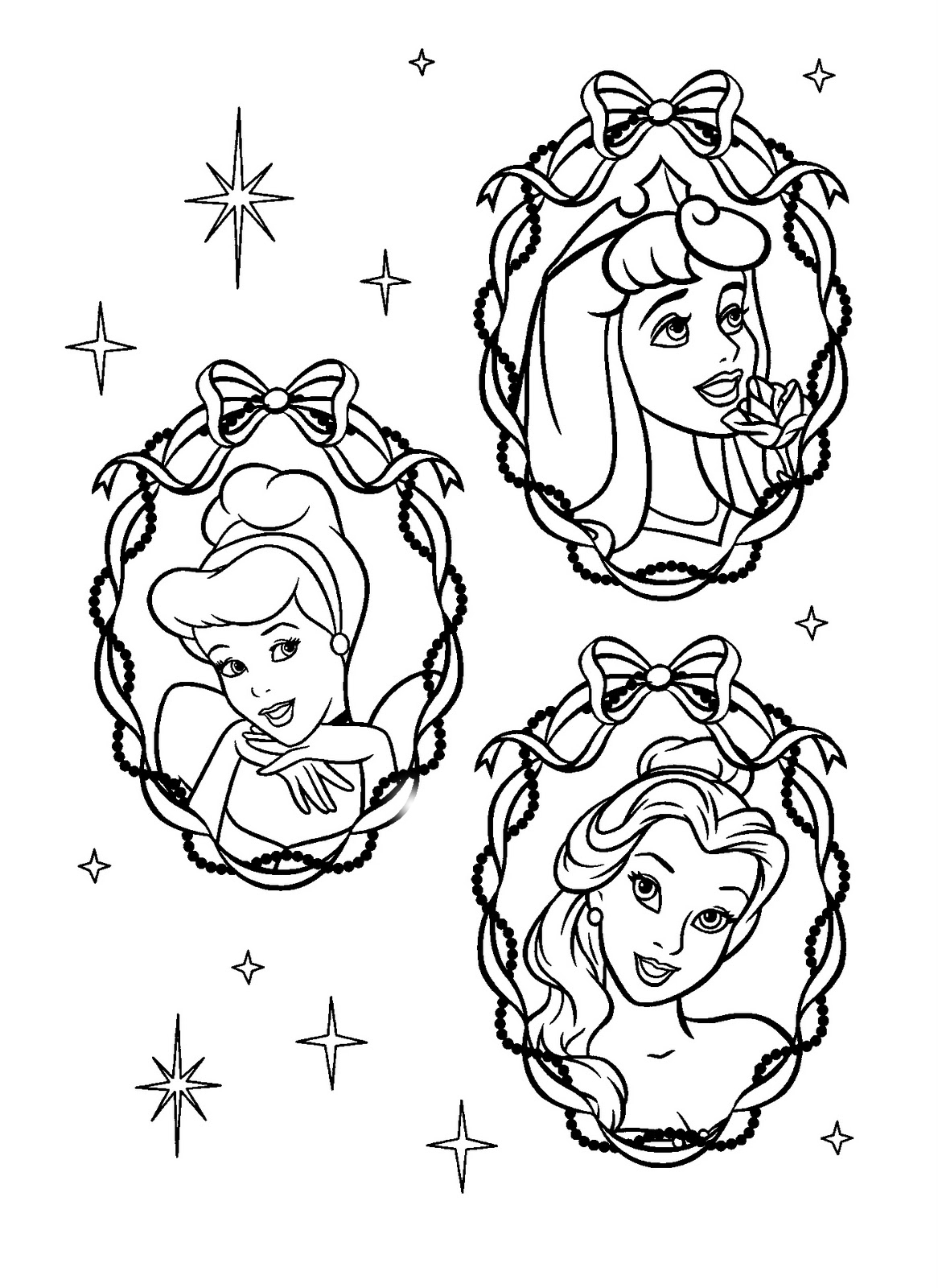 top all princesses coloring pages printable jpg