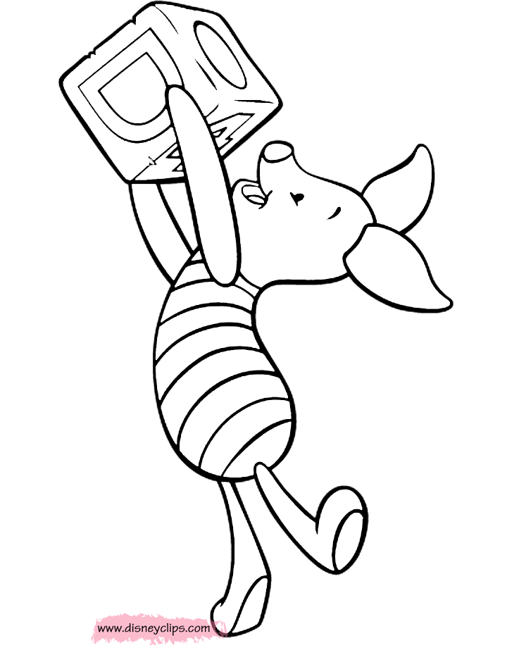 ultimate piglet coloring sheets printable jpg