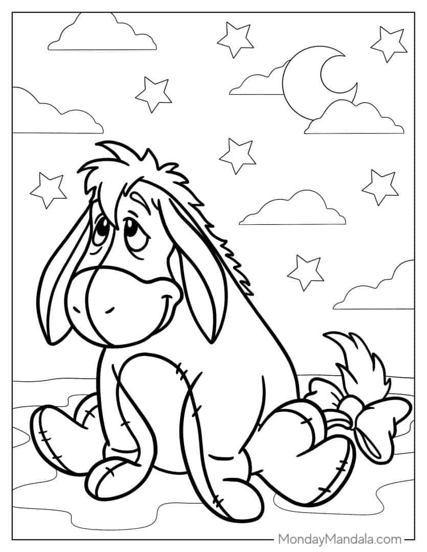 47+ Funtastic Baby Winnie Pooh Coloring Pages Inspirational