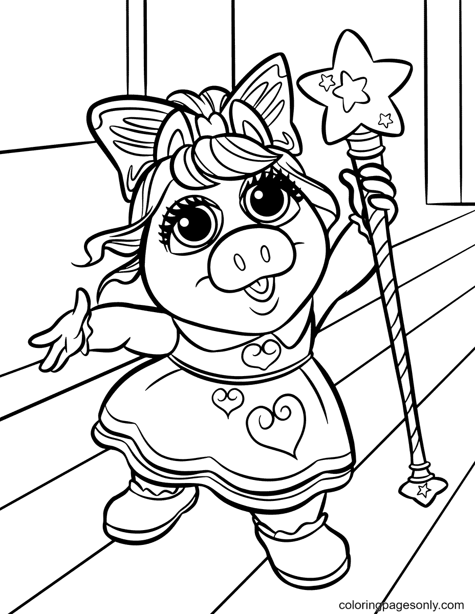 31+ Detailed Piggy Printable Coloring Pages Unique