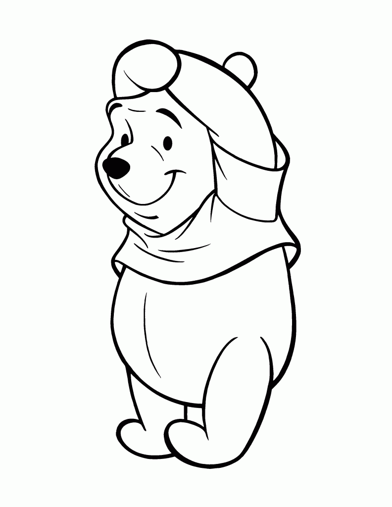 42+ Detailed Baby Winnie Pooh Coloring Pages Printable Sheets