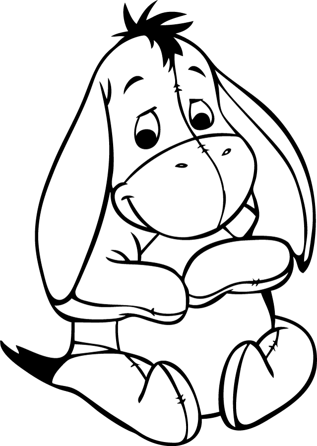 45+ Trendy Baby Winnie Pooh Coloring Pages Detailed