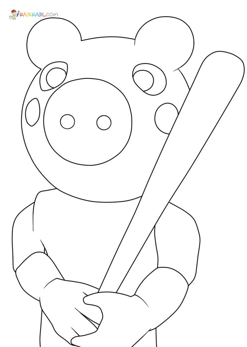 45+ Aesthetic Piggy Printable Coloring Pages Archives