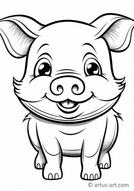 44+ Whimsical Christmas Pig Coloring Pages Archives