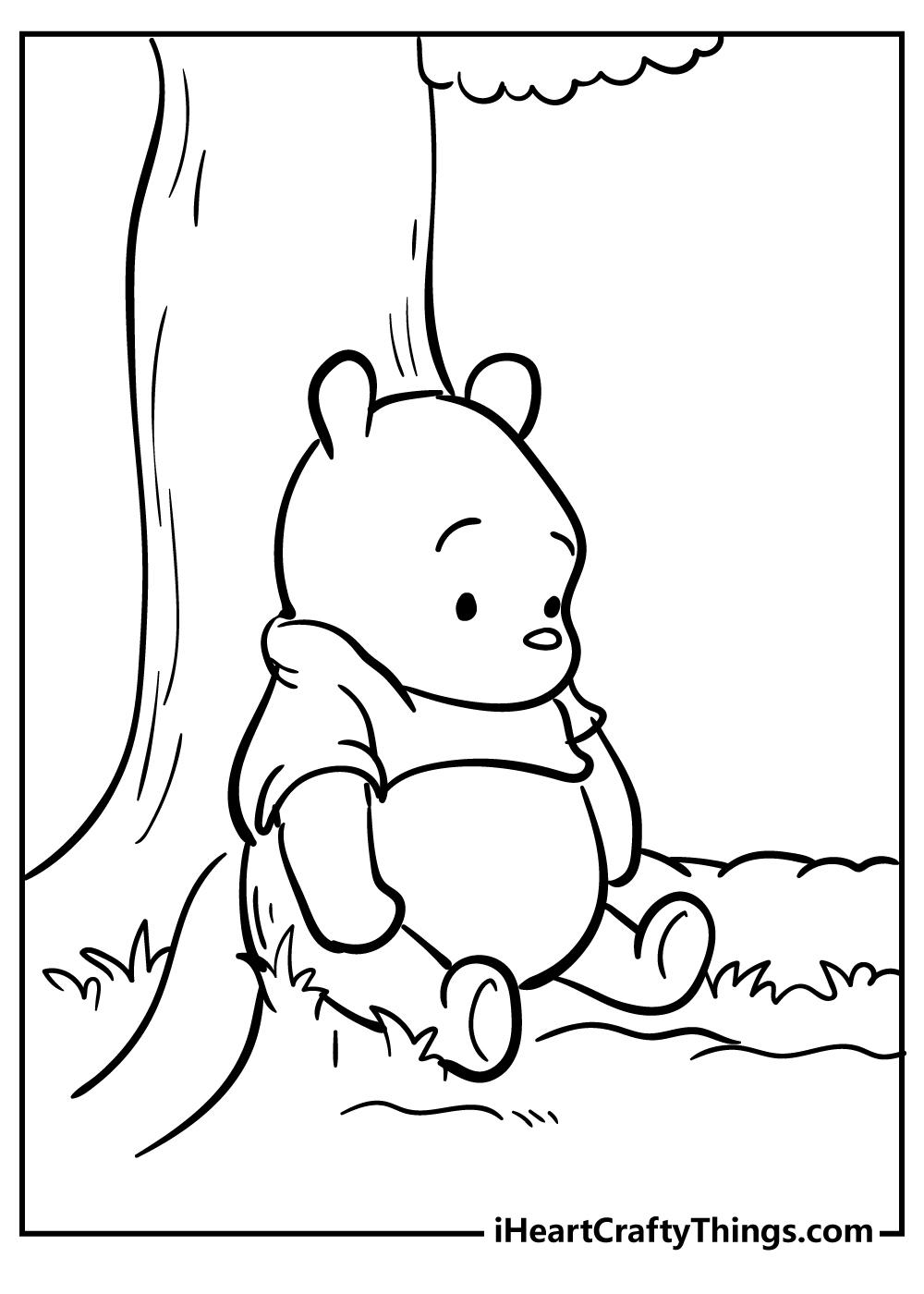 33+ Colorful Baby Winnie Pooh Coloring Pages Archives