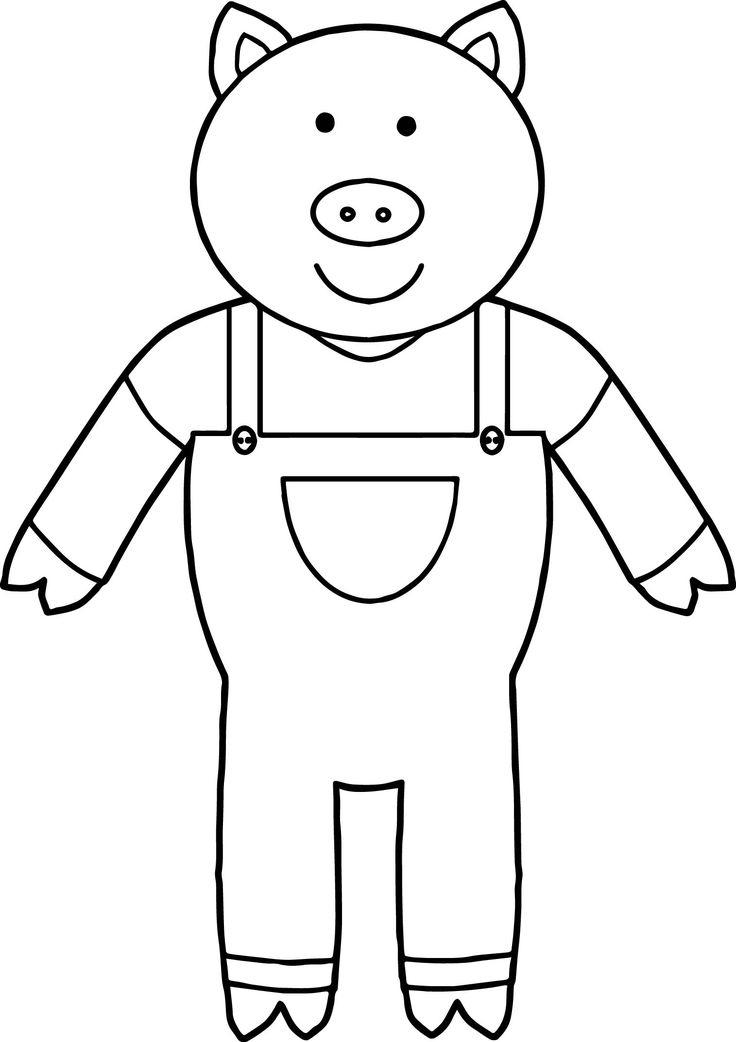 38+ Interactive Christmas Pig Coloring Pages Detailed