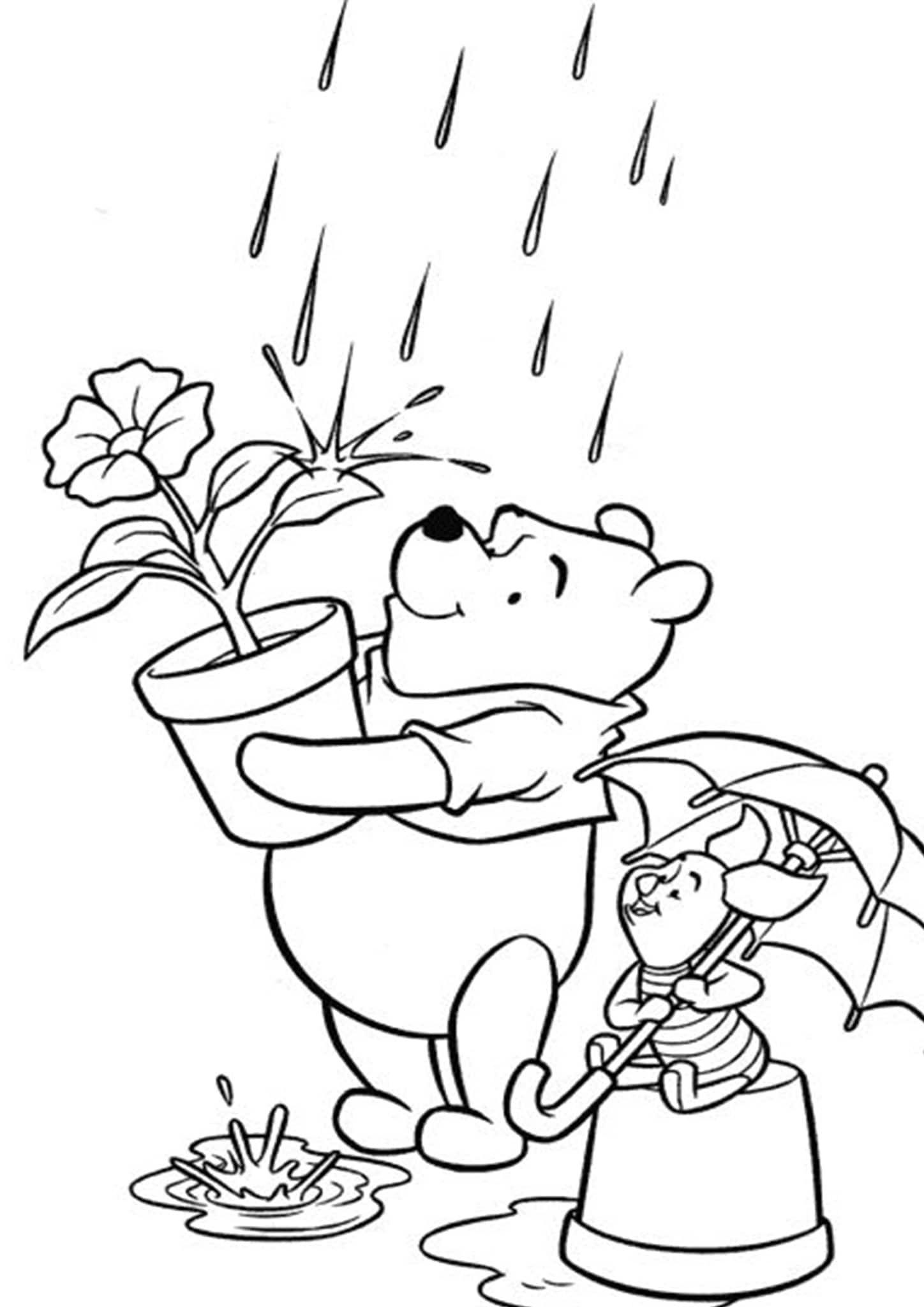 38+ Creative Baby Winnie Pooh Coloring Pages Cute