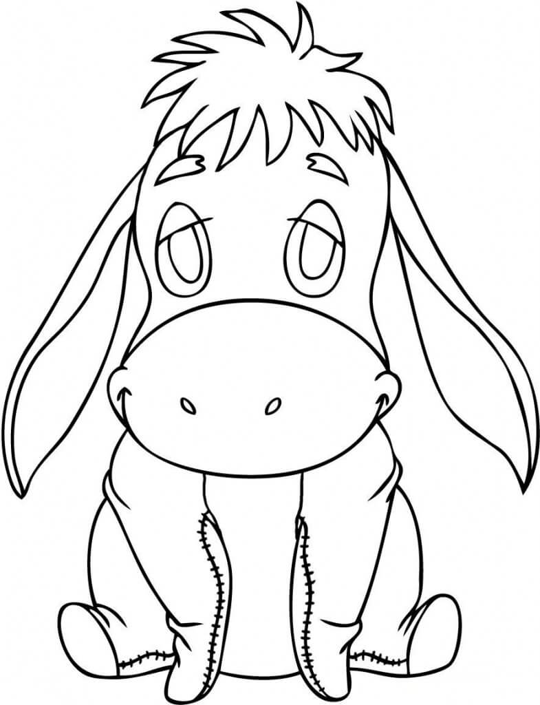 baby eeyore coloring page jpeg jpg