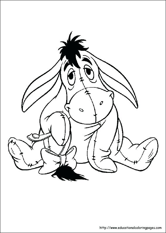 167+ Bright Eeyore Coloring Pages Printable