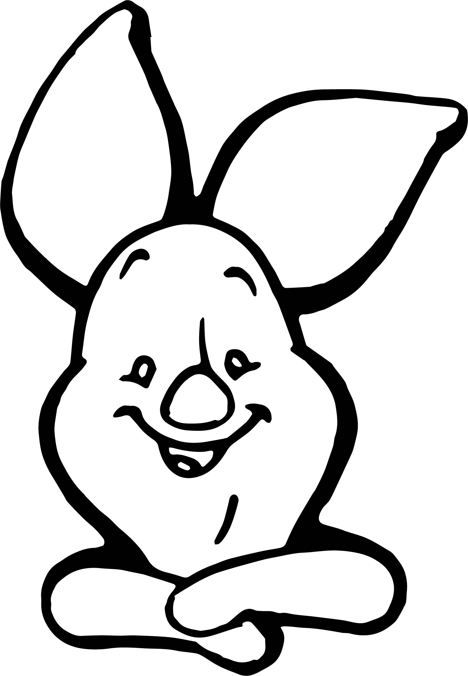 baby piglet smile face coloring page jpg jpg