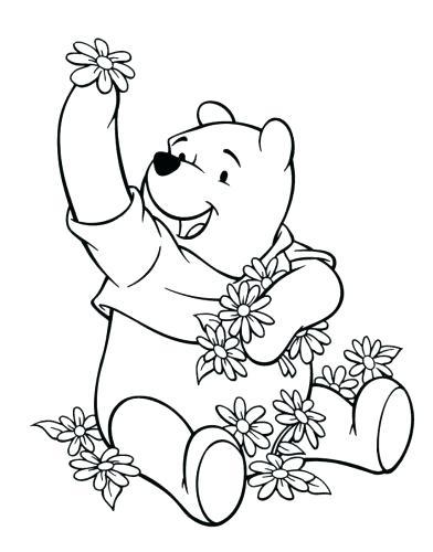 46+ Top Baby Pooh Bear Coloring Pages Easy Kids