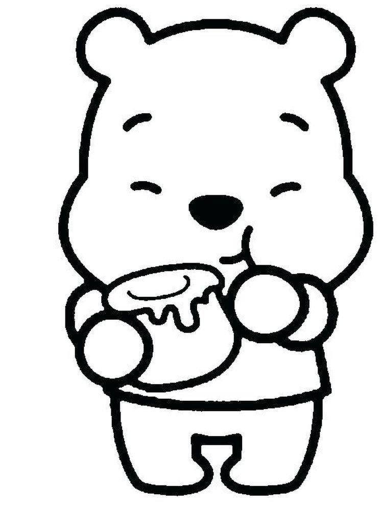 33+ Fun Baby Winnie Pooh Coloring Pages PDF Printable