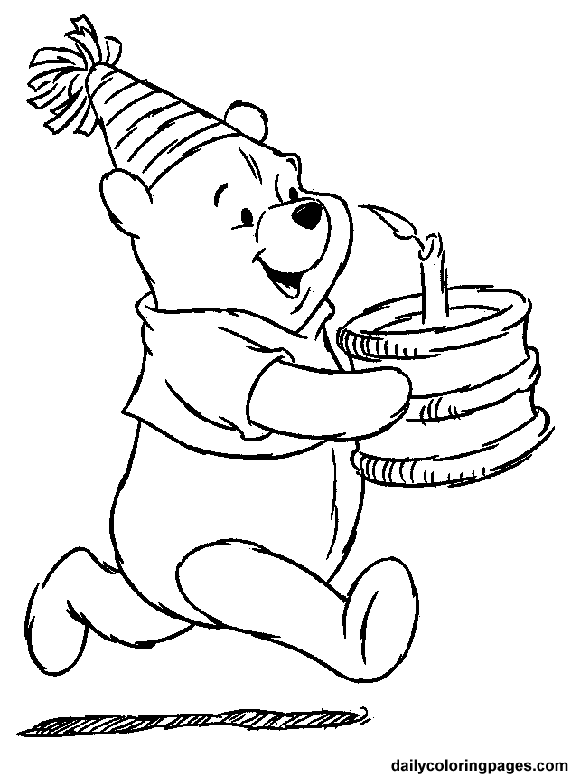 35+ Aesthetic Baby Pooh Bear Coloring Pages PDF Printable