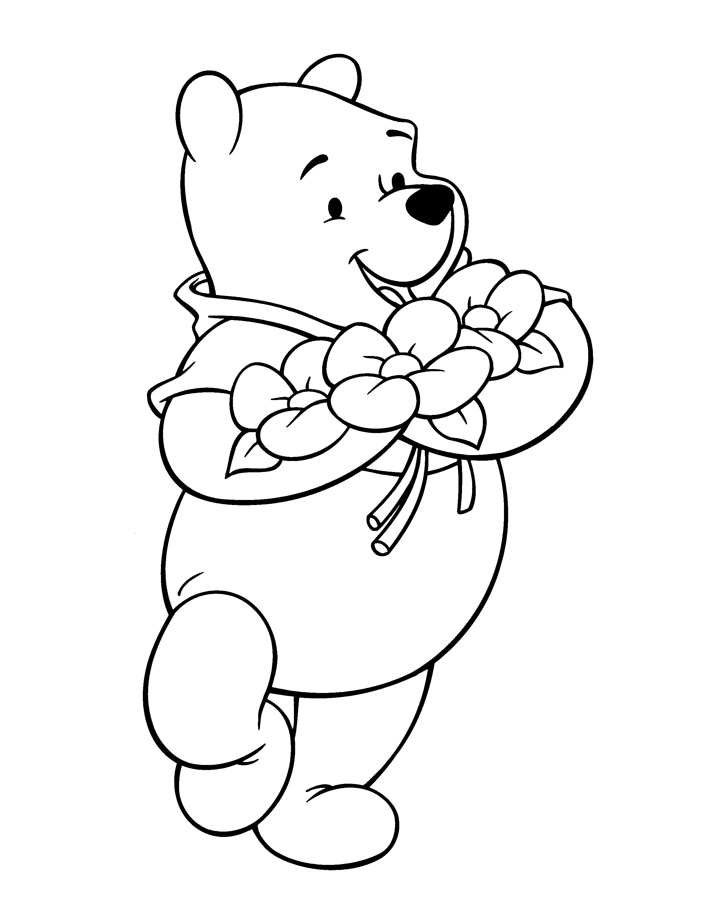 33+ Creative Baby Winnie Pooh Coloring Pages Free Printable