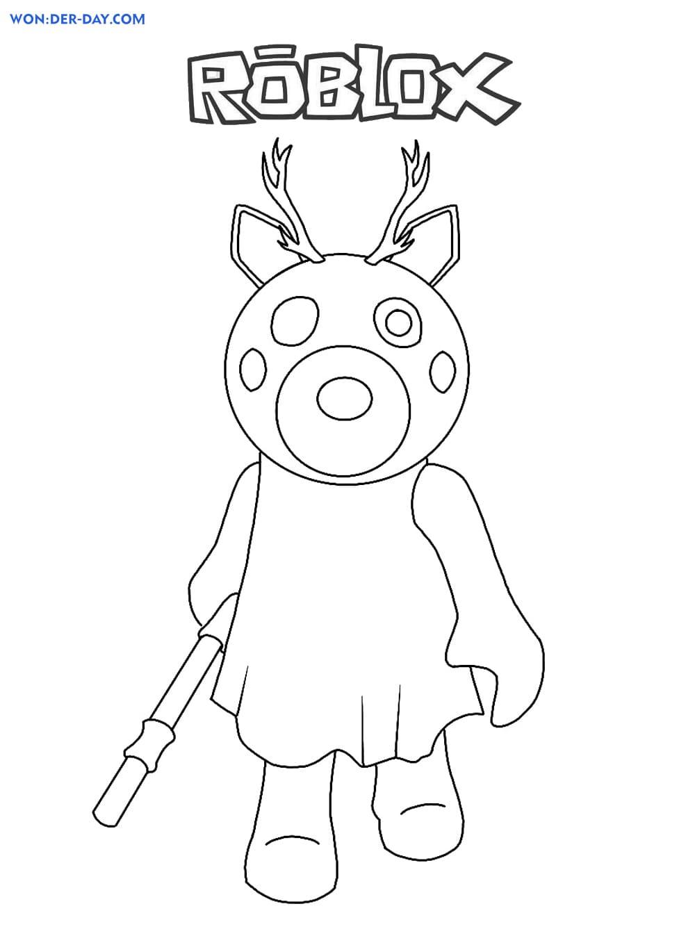 47+ Whimsical Piggy Printable Coloring Pages Detailed