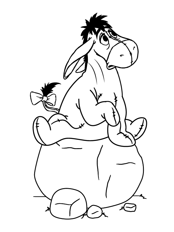 eeyore coloring sheet for serenity coloring page png jpg