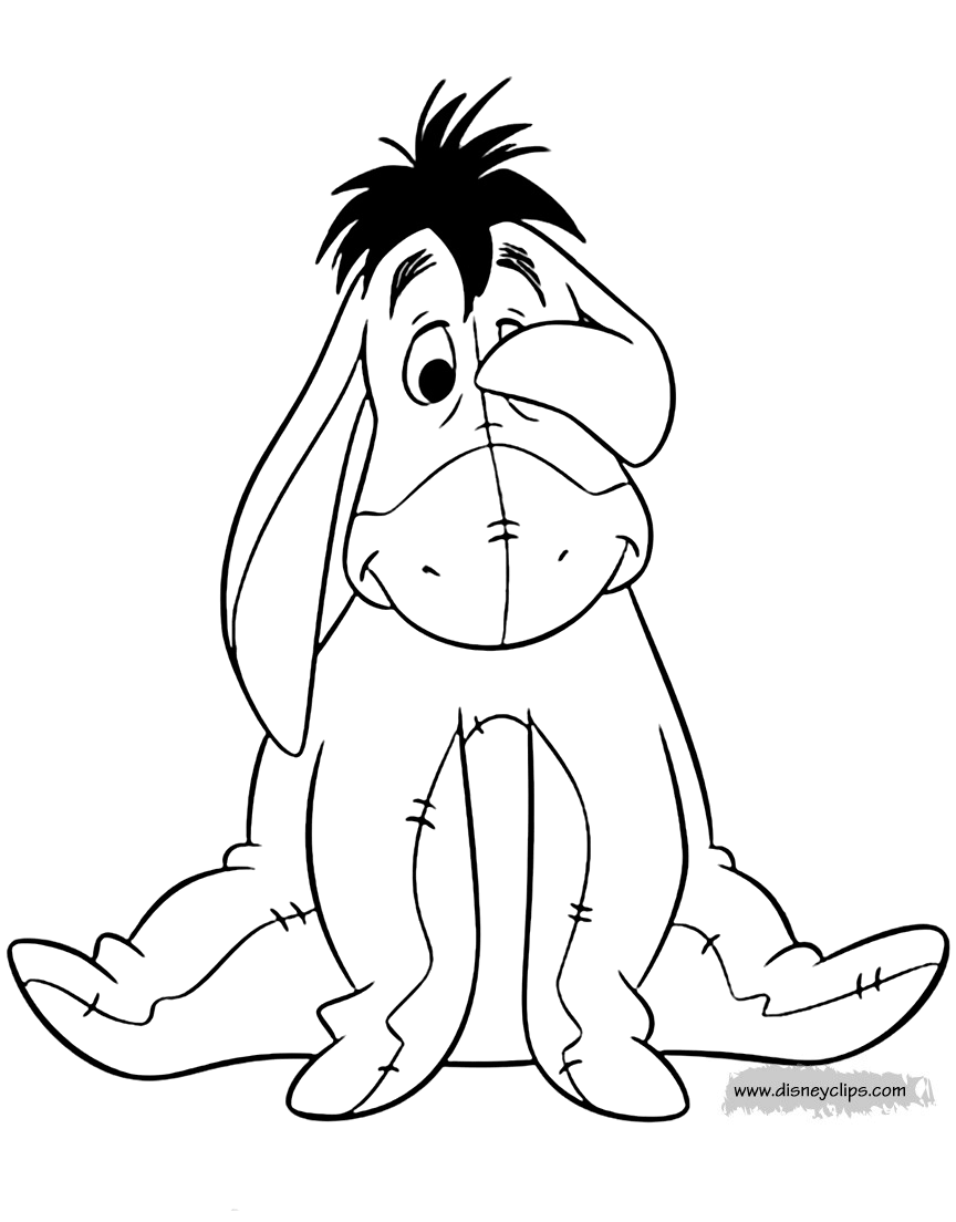 eeyore coloring gif jpg