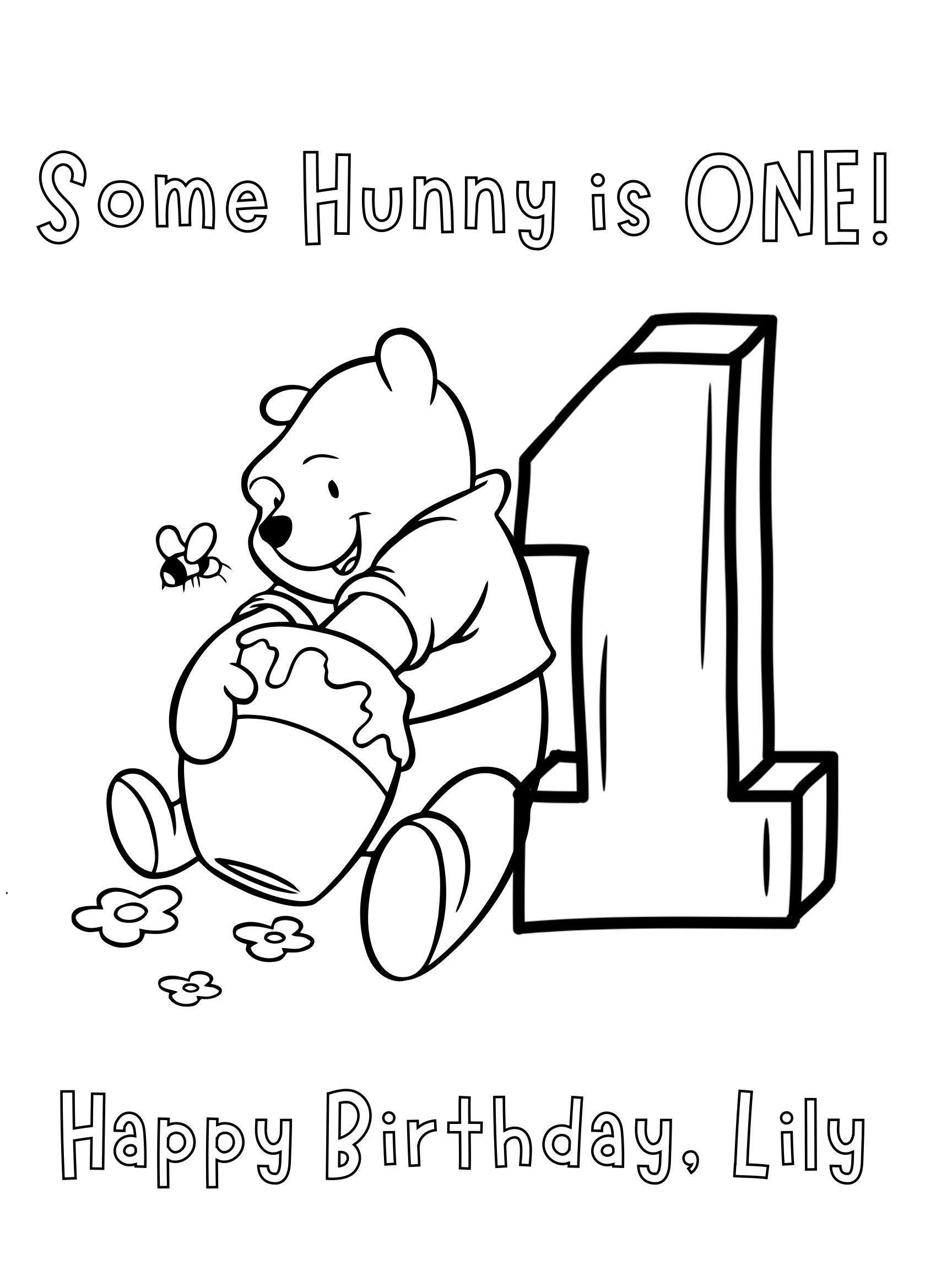 45+ Free Baby Winnie Pooh Coloring Pages Detailed