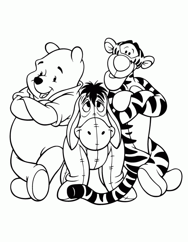 46+ Top Baby Winnie Pooh Coloring Pages Easy